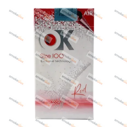 OK KS 100 Red — класичні сигарети у м’якій пачці