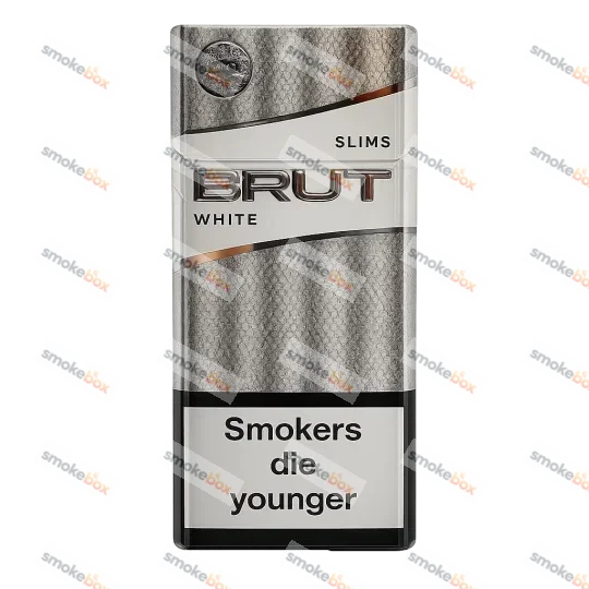BRUT Slims White