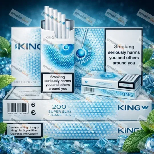King Super Slims Capsule ментол