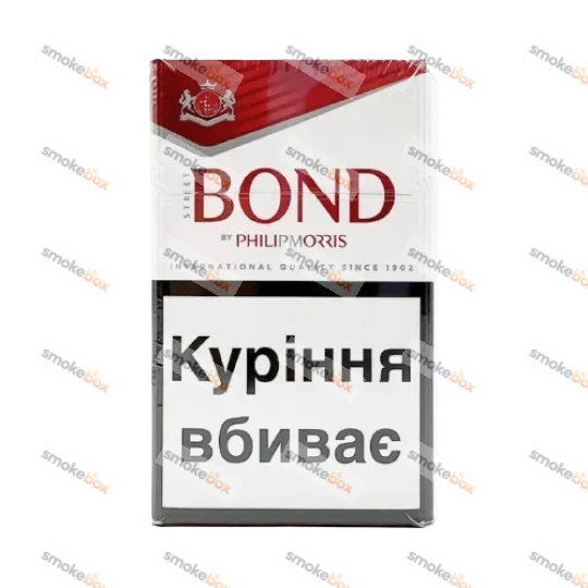 Сигарети Bond Red KS з українським акцизом