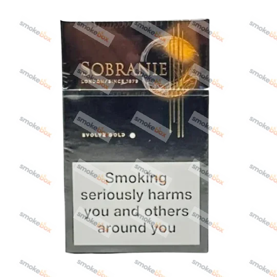 Сигарети Sobranie KS Evolve Gold з турбо фільтром